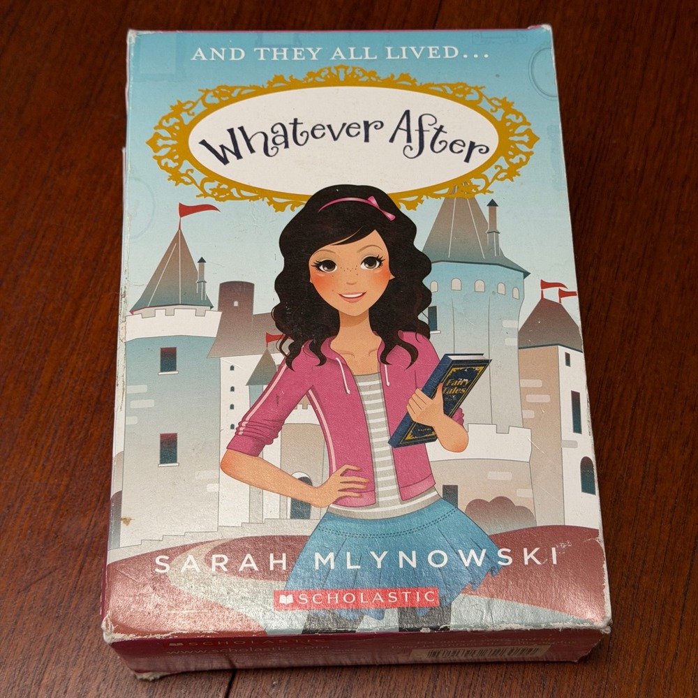 Scholastic Whatever After Books 1-5 Box Set Sarah Mlynowski Fairy Tale Series